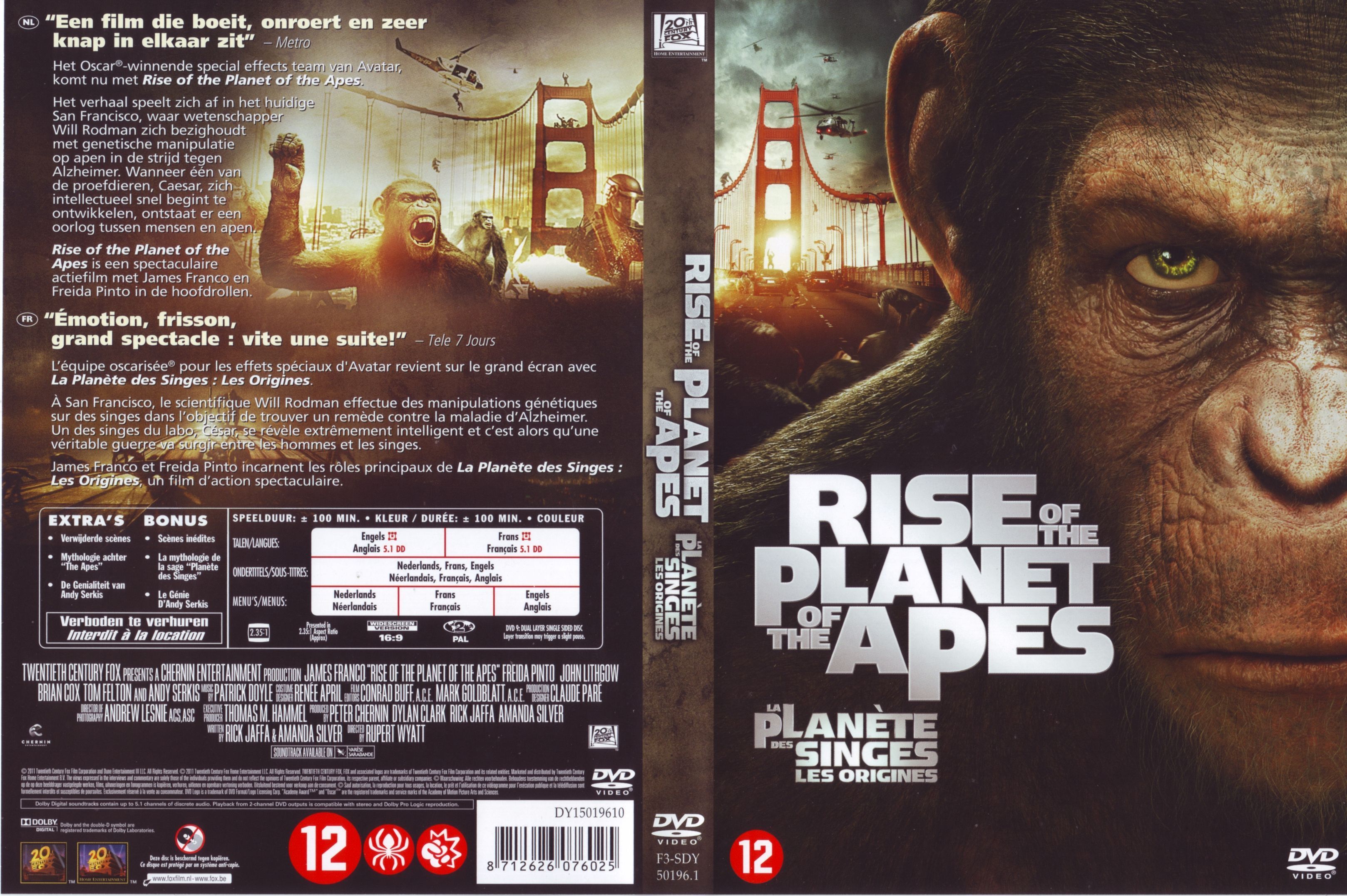-=LA PLANETE DES SINGES(LES ORIGINES)=-