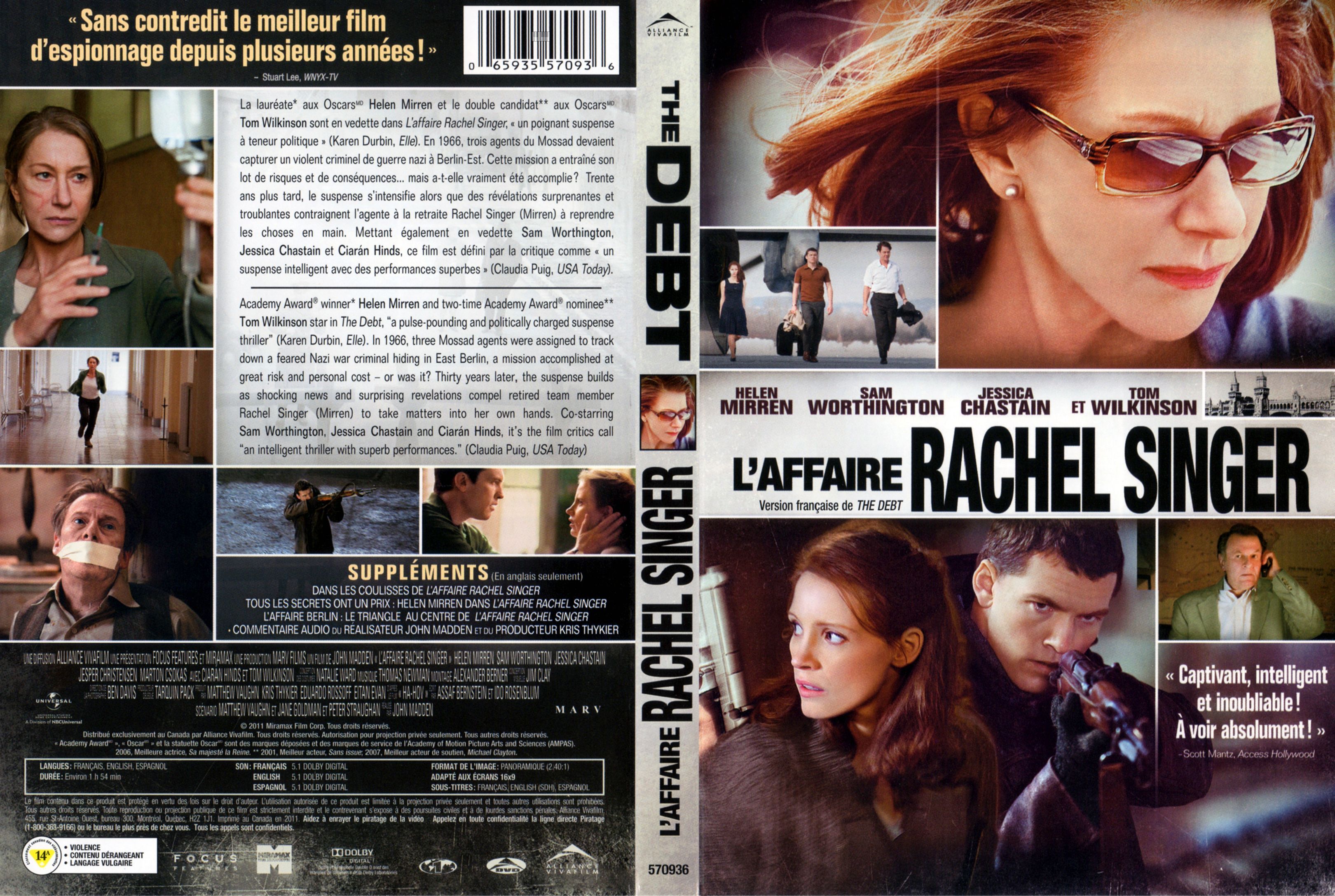 -=L'AFFAIRE RACHEL SINGER=-