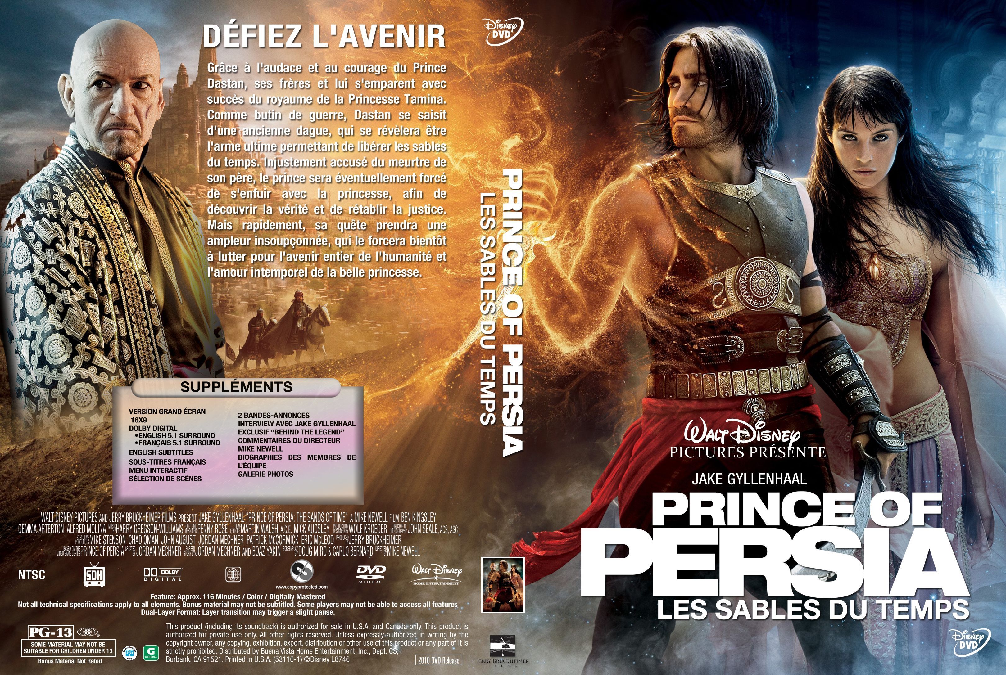 Notice Manuel D'instructions PS2 – Prince Of Persia : Les Sables Du Temps